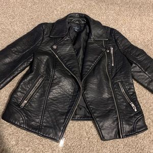 American Eagle Leather Biker Jacket